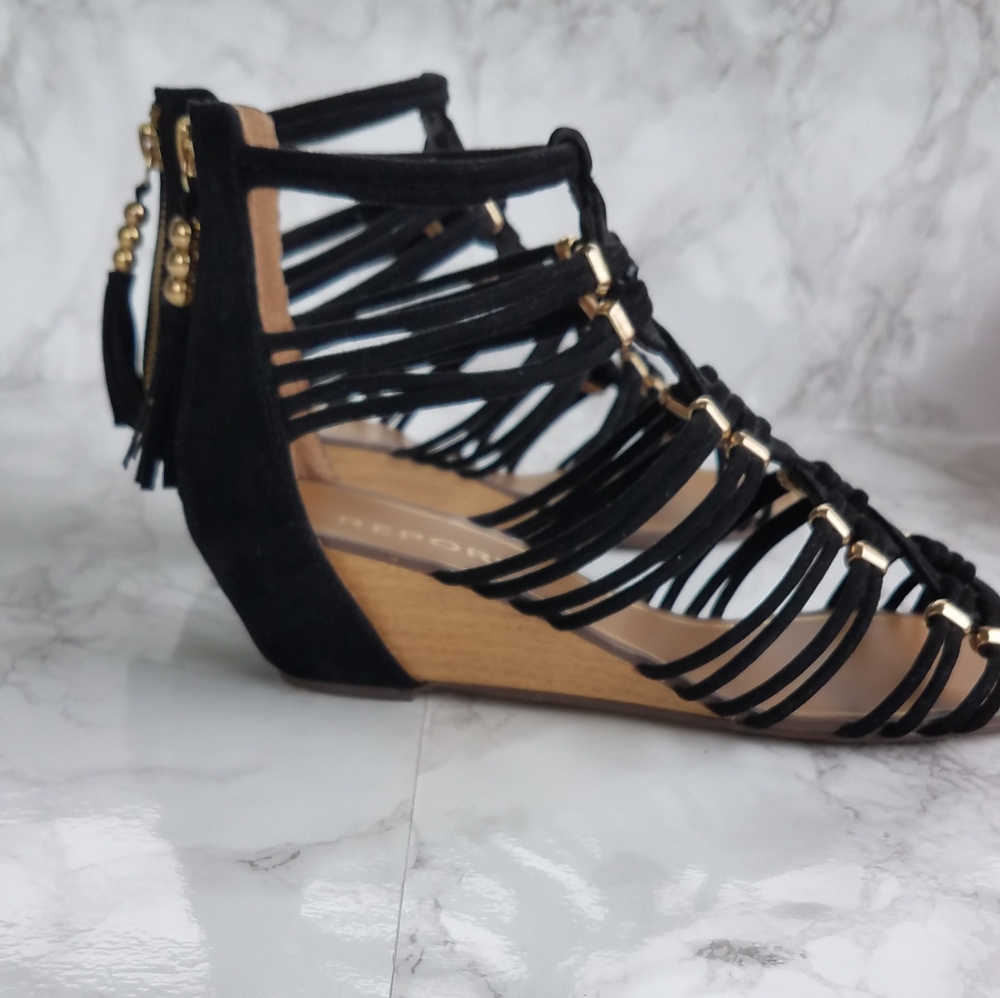 Report Maple Open Toe Platform Sandal Size 7.5 - image 8